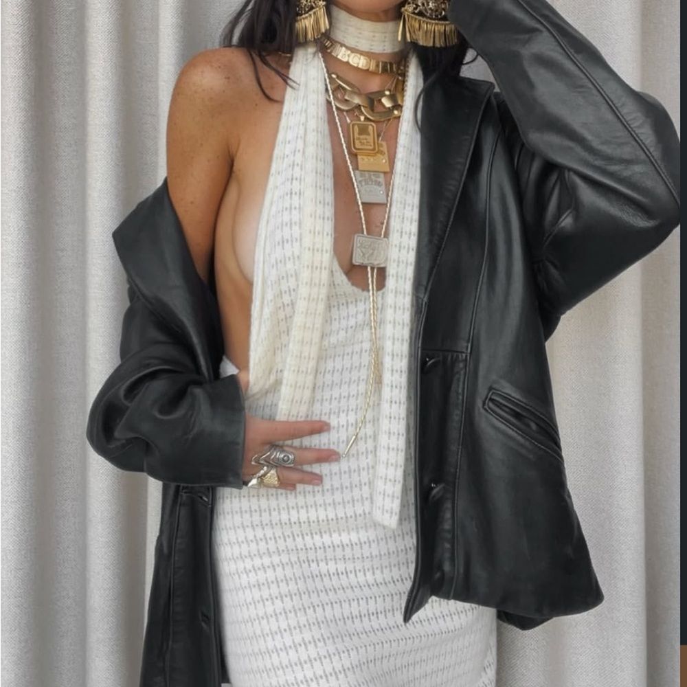 Women's Genuine Leather Black Jacket